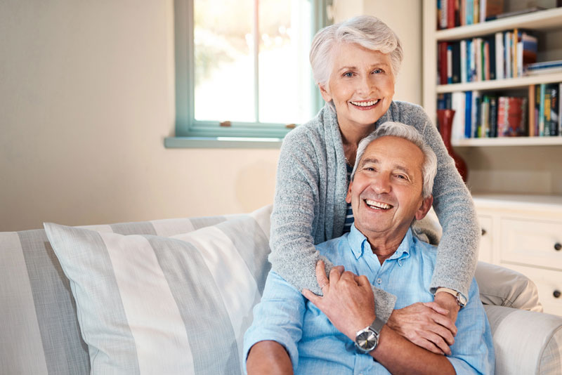A couple covered by RMH Insurance life insurance policies